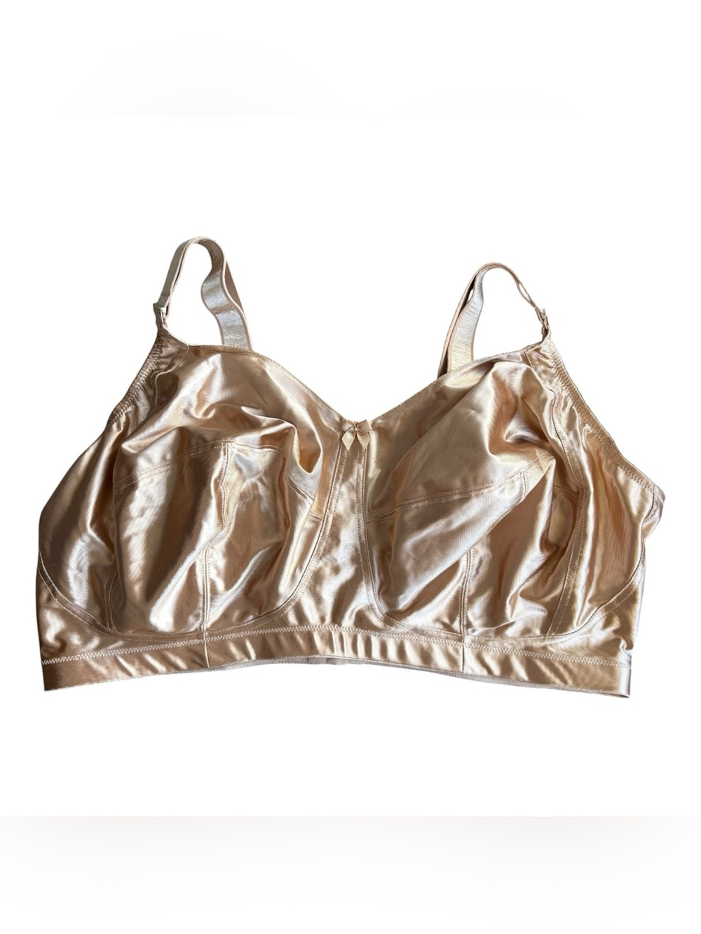 Goddess Bra US 44J UK 44GG Women's Wire Free Beige Soft Cup Full Coverage GD6002